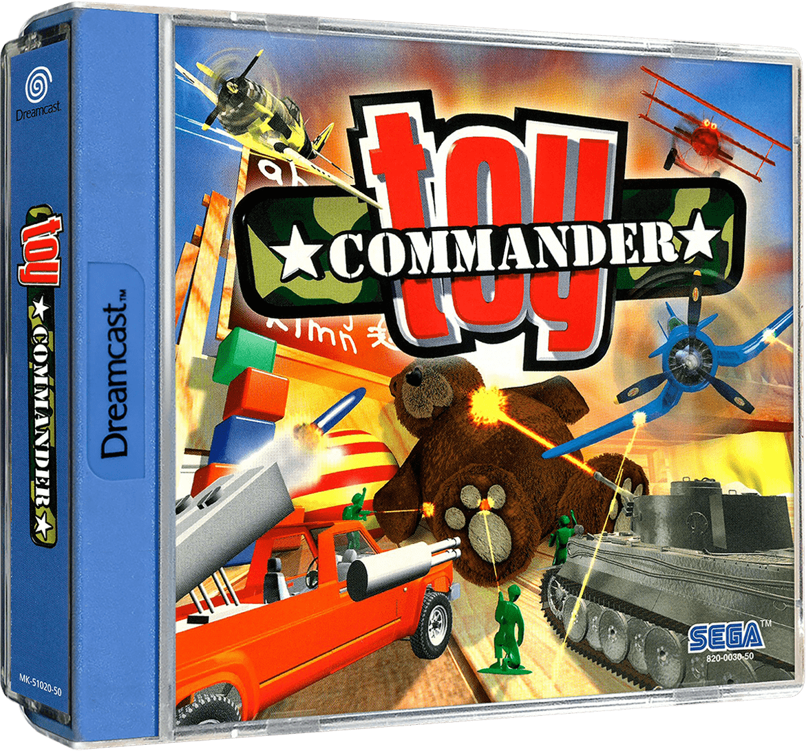 Original Toy Commander Dreamcast CD cover